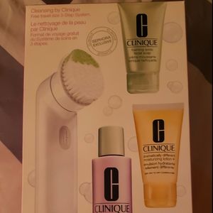 Clinique 3 step system Sonic cleansing brush